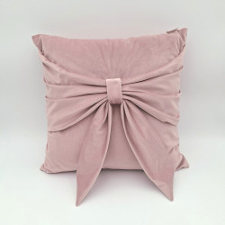 Luvoti sametový polštář s mašlí (sada 2 ks)