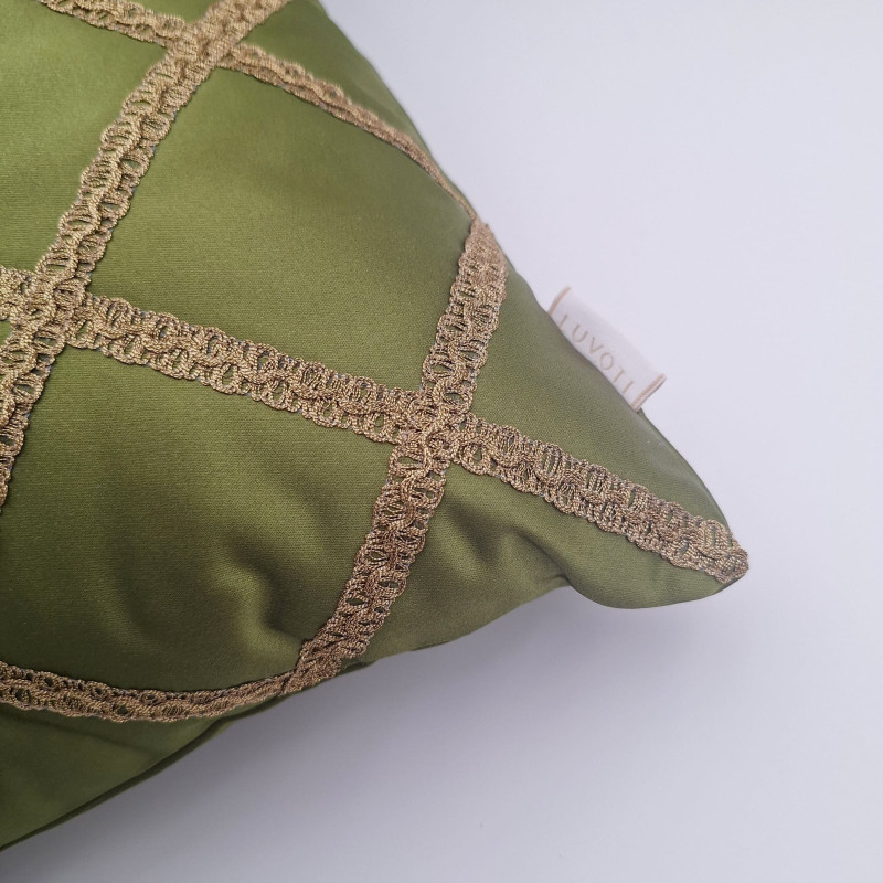 Luvoti polštář se zlatou stuhou (sada 2 ks)