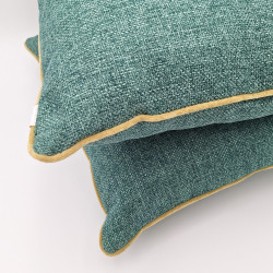 Luvoti polštář se zlatou paspulí (sada 2 ks)