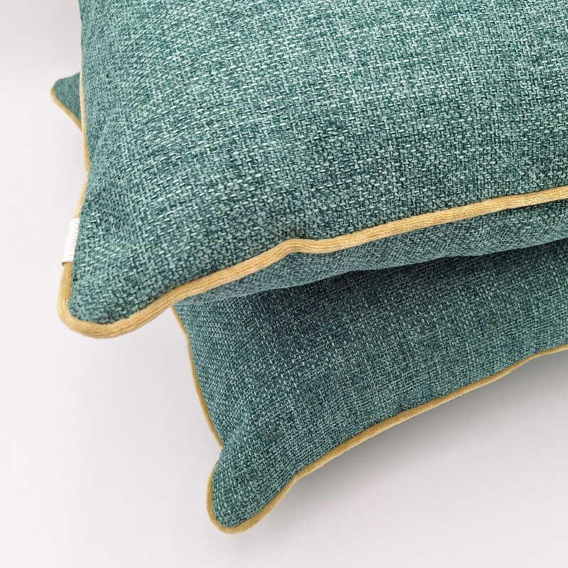 Luvoti polštář se zlatou paspulí (sada 2 ks)