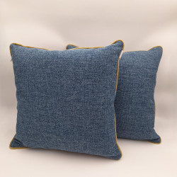 Luvoti polštář se zlatou paspulí (sada 2 ks)