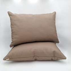 Luvoti polštář z pravé kůže (sada 2 ks)