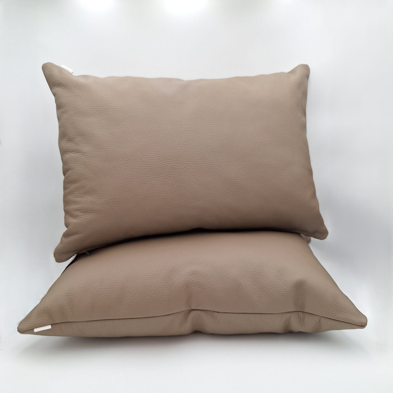 Luvoti polštář z pravé kůže (sada 2 ks)