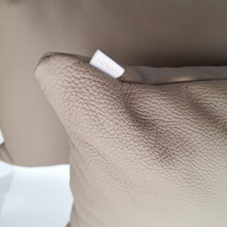 Luvoti polštář z pravé kůže (sada 2 ks)