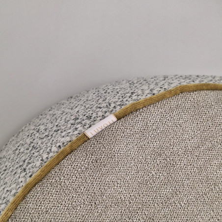 Luvoti malý sedací vak grey tweed