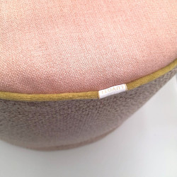 Luvoti střední sedací vak pink tweed