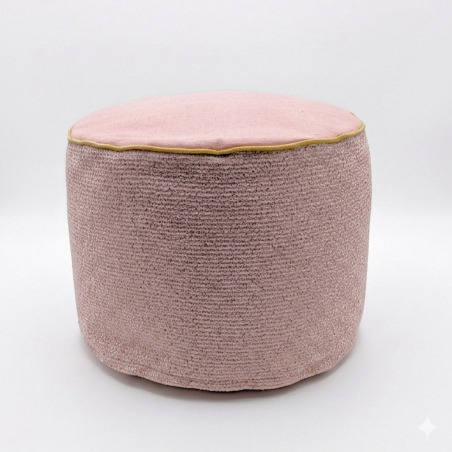 Luvoti střední sedací vak pink tweed