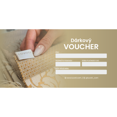 Dárkový poukaz - 3000 Kč