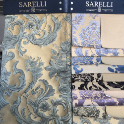 Zámecká dekorační látka Bridgerton od Sarelli