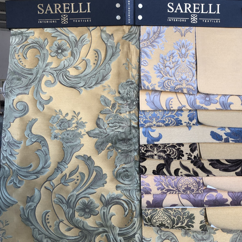 Zámecká dekorační látka Bridgerton od Sarelli