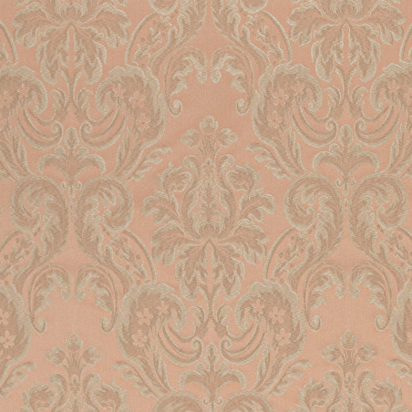 Zámecká látka Contessina Flower classic salmon, Sarelli