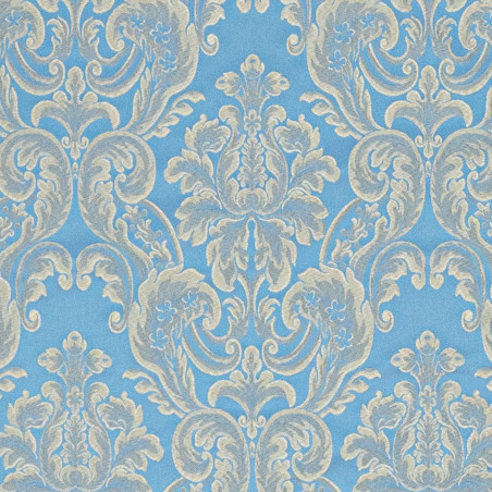 Zámecká látka Contessina Flower sky blue, Sarelli