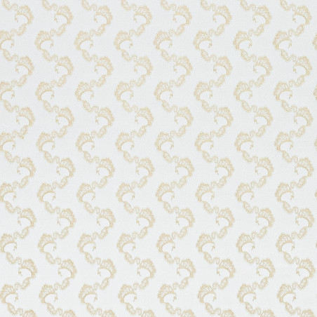 Zámecká látka Croisette Flower antique white, Sarelli