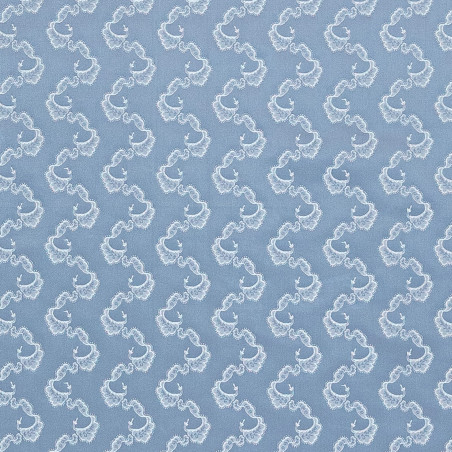 Zámecká látka Croisette Flower azure, Sarelli