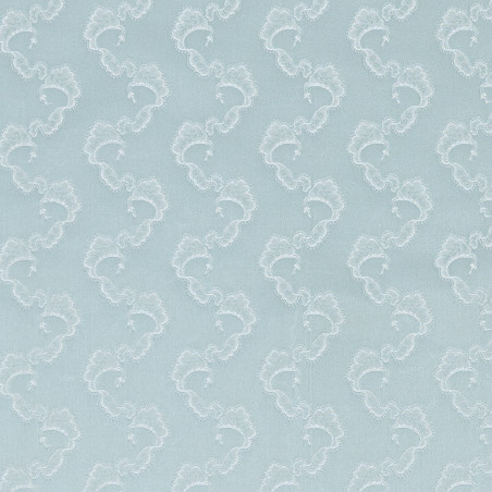 Zámecká látka Croisette Flower green mint, Sarelli