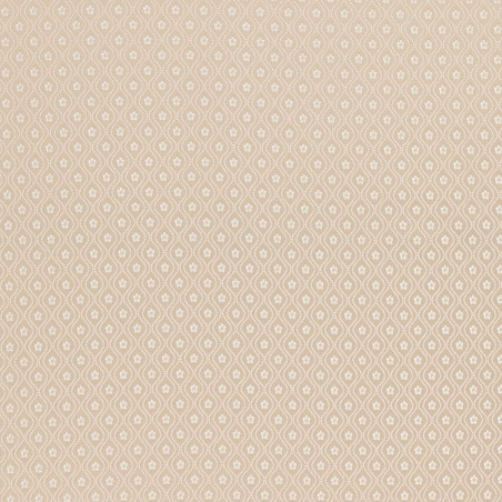 Zámecká látka Croisette Geometric cream, Sarelli