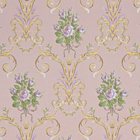 Zámecká látka Elizabeth Main luxury pink, Sarelli