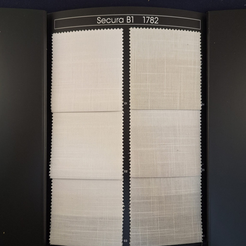 Nehořlavá záclona Bautex 1782