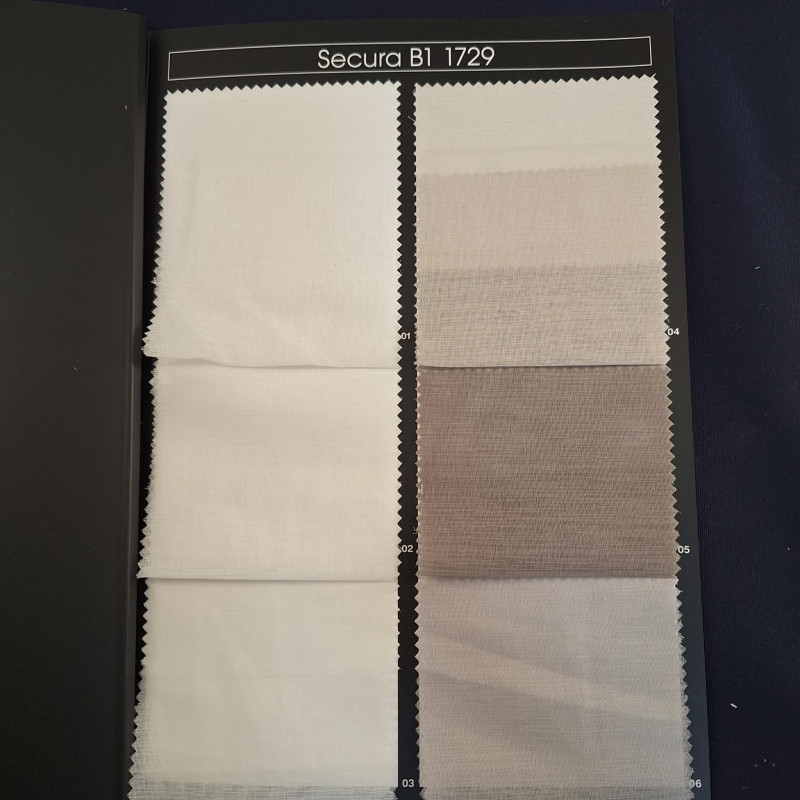 Nehořlavá záclona Bautex 1729