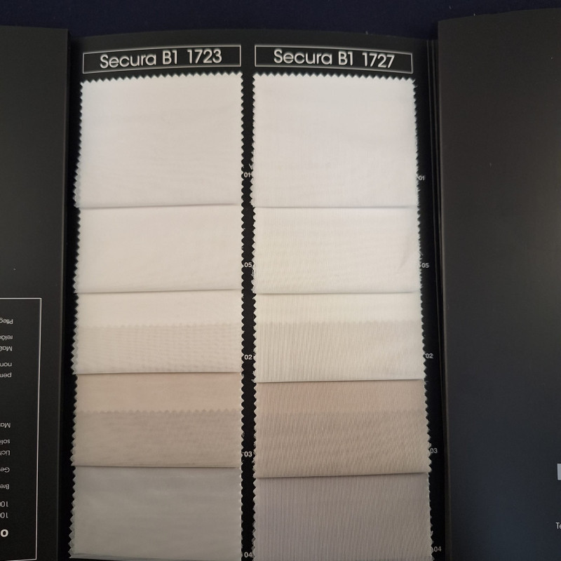 Nehořlavá záclona Bautex 1727