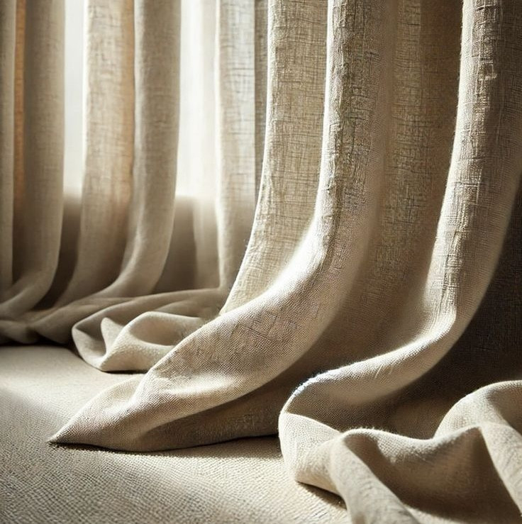 Lněné & přírodní závěsy
